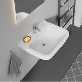 D-Code Wall-Mount Sink White