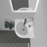 Architec Corner Sink White