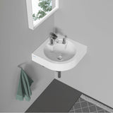 Architec Corner Sink White