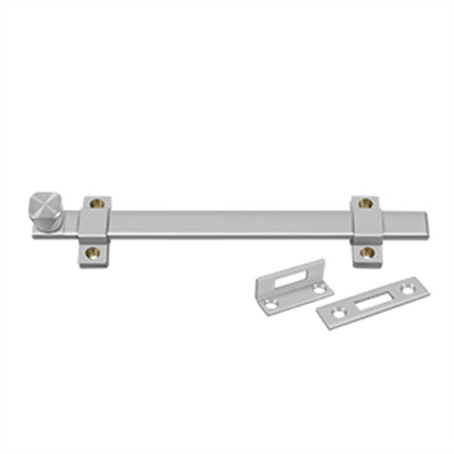 Deltana - 10'' HD Security Bolt - Brushed Stainless