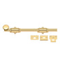 Deltana - 12'' Surface Bolt, HD - PVD Polished Brass