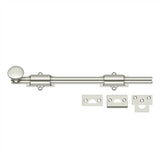 Deltana - 12'' Surface Bolt, HD - Polished Nickel