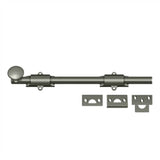 Deltana - 12'' Surface Bolt, HD - Antique Nickel