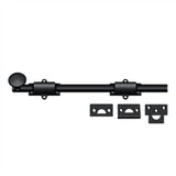 Deltana - 12'' Surface Bolt, HD - Paint Black