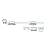 Deltana - 12'' Surface Bolt, HD - Polished Chrome