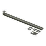 Deltana - 12'' Surface Bolt, Concealed Screw, HD - Antique Nickel