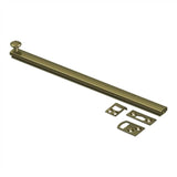 Deltana - 12'' Surface Bolt, Concealed Screw, HD - Antique Brass