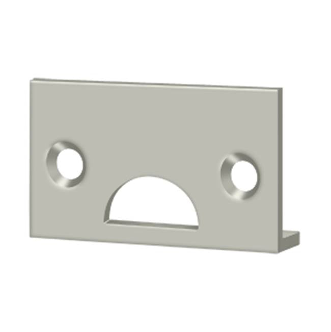 Deltana - Angle Strike, Solid Brass - Brushed Nickel