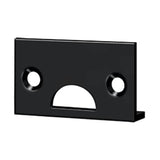 Deltana - Angle Strike, Solid Brass - Paint Black