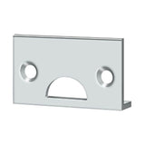 Deltana - Angle Strike, Solid Brass - Polished Chrome