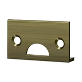 Deltana - Angle Strike, Solid Brass - Antique Brass