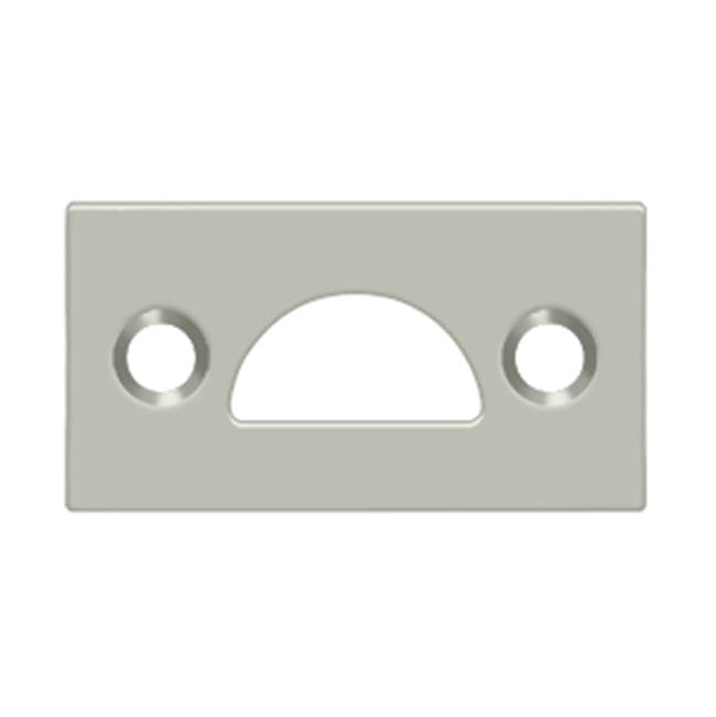 Deltana - Mortise Strike, Solid Brass - Brushed Nickel