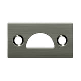 Deltana - Mortise Strike, Solid Brass - Antique Nickel