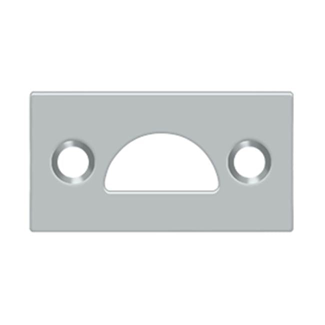 Deltana - Mortise Strike, Solid Brass - Brushed Chrome