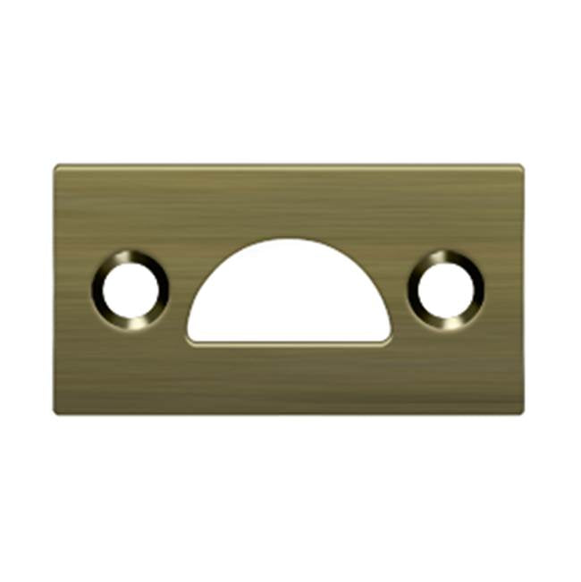 Deltana - Mortise Strike, Solid Brass - Antique Brass