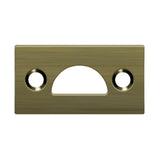 Deltana - Mortise Strike, Solid Brass - Antique Brass
