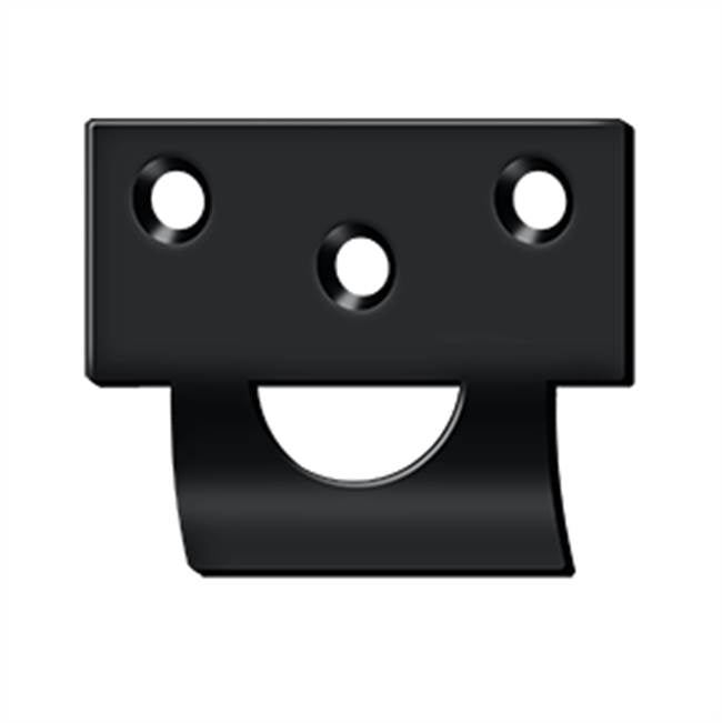 Deltana - Universal Strike, Solid Brass - Paint Black