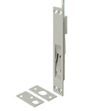 Deltana - 12'', 18'', 24'' and 39'' Extension Flush Bolt, Solid Brass - Brushed Nickel