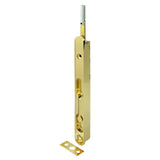 Deltana - 18'' Extension Flush Bolt, Zinc - Polished Brass
