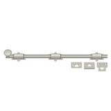 Deltana - 18'' Surface Bolt, HD - Brushed Nickel