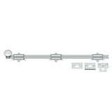 Deltana - 18'' Surface Bolt, HD - Polished Chrome