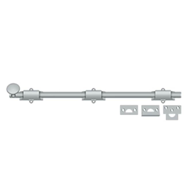 Deltana - 18'' Surface Bolt, HD - Brushed Chrome