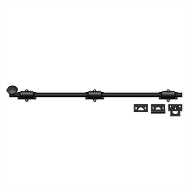 Deltana - 24'' Surface Bolt, HD - Paint Black