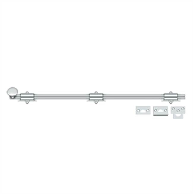 Deltana - 24'' Surface Bolt, HD - Polished Chrome