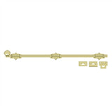 Deltana - 24'' Surface Bolt, HD - Polished Brass