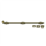 Deltana - 24'' Surface Bolt, HD - Antique Brass