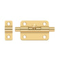 Deltana - 3'' Barrel Bolt - PVD Polished Brass