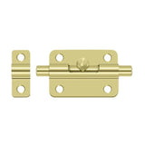 Deltana - 3'' Barrel Bolt - Polished Brass