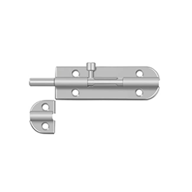 Deltana - 4'' Barrel Bolt - Brushed Stainless