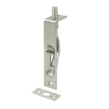 Deltana - 4'' Flush Bolt, HD - Brushed Nickel