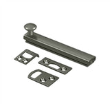 Deltana - 4'' Surface Bolt, Concealed Screw, HD - Antique Nickel
