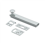 Deltana - 4'' Surface Bolt, Concealed Screw, HD - Polished Chrome