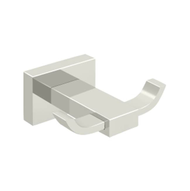 Deltana - Double Robe Hook, 55D Series - Polished Nickel
