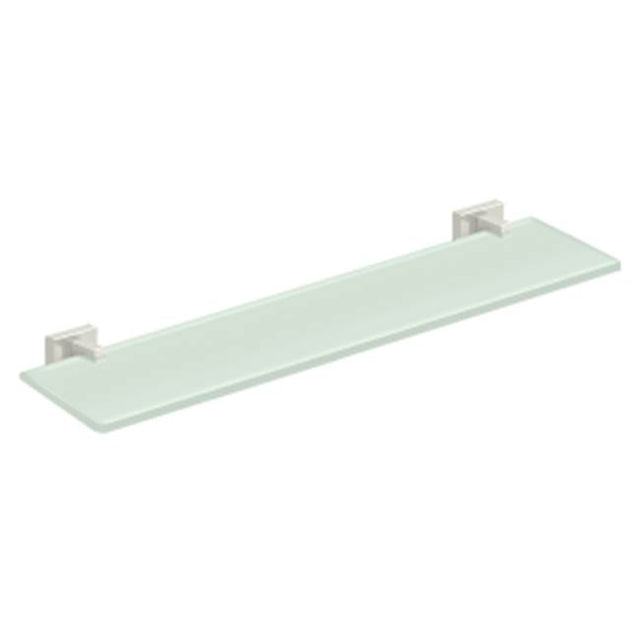 Deltana - 22'' Glass Shelf, 55D Series - Polished Nickel