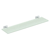 Deltana - 22'' Glass Shelf, 55D Series - Polished Chrome