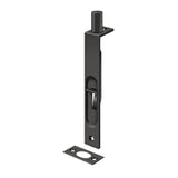 Deltana - 6'' Flush Bolt, HD, Square - Oil-rubbed Bronze