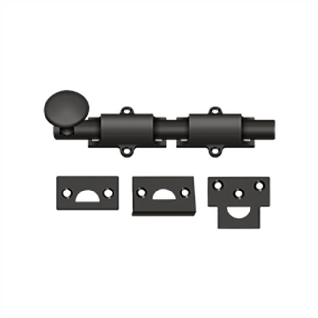 Deltana - 6'' Surface Bolt, HD - Oil-rubbed Bronze