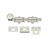 Deltana - 6'' Surface Bolt, HD - Polished Nickel