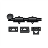 Deltana - 6'' Surface Bolt, HD - Paint Black
