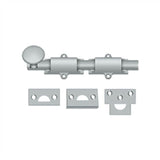 Deltana - 6'' Surface Bolt, HD - Brushed Chrome