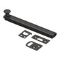 Deltana - 6'' Surface Bolt, Concealed Screw, HD - Oil-rubbed Bronze