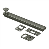Deltana - 6'' Surface Bolt, Concealed Screw, HD - Antique Nickel