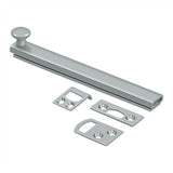 Deltana - 6'' Surface Bolt, Concealed Screw, HD - Brushed Chrome