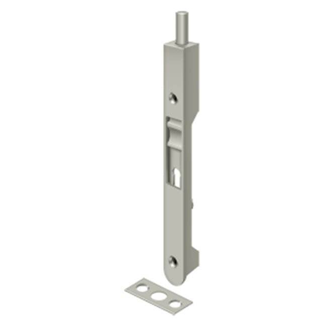 Deltana - 7'' Flush Bolt, HD - Brushed Nickel