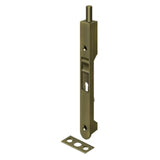 Deltana - 7'' Flush Bolt, HD - Antique Brass
