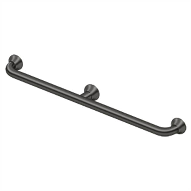 Deltana - 36'' Grab Bar w/Center Post, 88 Series - Oil-rubbed Bronze